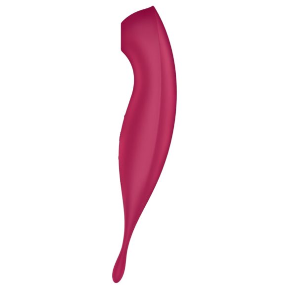 Satisfyer Twirling Pro - klitorio ir G taško vibratorius - raudonas