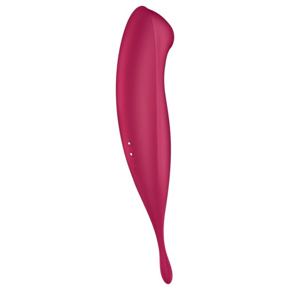 Satisfyer Twirling Pro - klitorio ir G taško vibratorius - raudonas