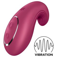   Satisfyer Dipping Delight - klitorio vibratorius - įkraunamas - raudonas