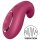 Satisfyer Dipping Delight - įkraunamas klitorio vibratorius (raudonas)