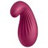 Satisfyer Dipping Delight - įkraunamas klitorio vibratorius (raudonas)