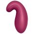 Satisfyer Dipping Delight - įkraunamas klitorio vibratorius (raudonas)