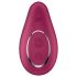 Satisfyer Dipping Delight - įkraunamas klitorio vibratorius (raudonas)