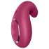Satisfyer Dipping Delight - įkraunamas klitorio vibratorius (raudonas)