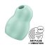 Satisfyer Pro To Go 1 - įkraunamas oro bangų klitorio stimuliatorius (mėtinė)