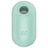 Satisfyer Pro To Go 2 - įkraunamas oro bangų klitorio stimuliatorius (mėtinė)
