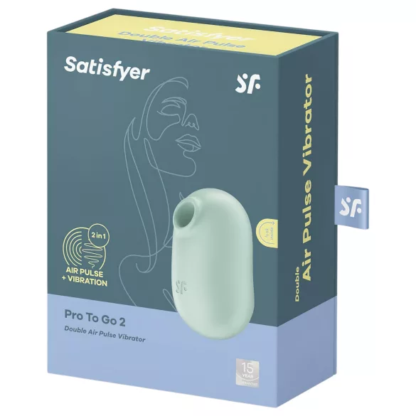 Satisfyer Pro To Go 2 - klitorio stimuliatorius oro bangomis