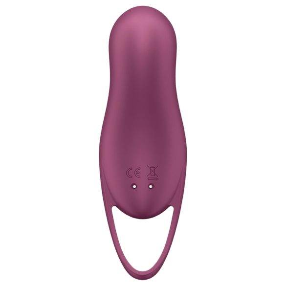 Satisfyer Pocket Pro 1 - klitoriui - oro pulsacijos - įkraunamas - violetinis