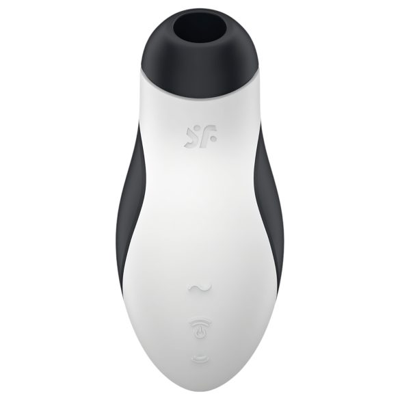 Satisfyer Orca - vandeniui atsparus klitorio stimuliatorius - juodas/baltas