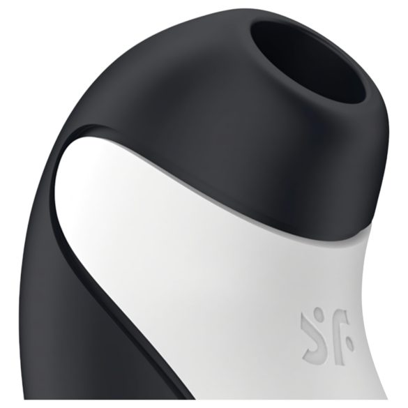 Satisfyer Orca - vandeniui atsparus klitorio stimuliatorius - juodas/baltas