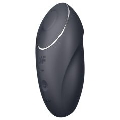   Satisfyer Tap & Climax 1 - klitorio vibratorius 2in1 - juodas