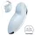 Satisfyer Tap & Climax 2 - klitorinis stimuliatorius ir vibratorius - mėlynas