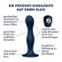 Satisfyer Dvigubas Rutulys-R - svertinis dildo (mėlynas)