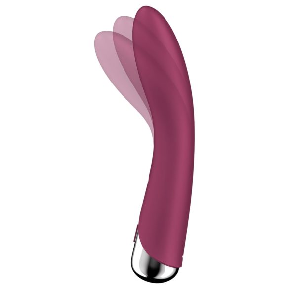 Satisfyer Spinning Vibe 1 - G taško vibratorius su besisukančia galvute