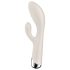Satisfyer Spinning Rabbit 1 - besisukantis klitorio vibratorius (smėlinis)