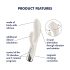 Satisfyer Spinning Rabbit 1 - besisukantis klitorio vibratorius (smėlinis)