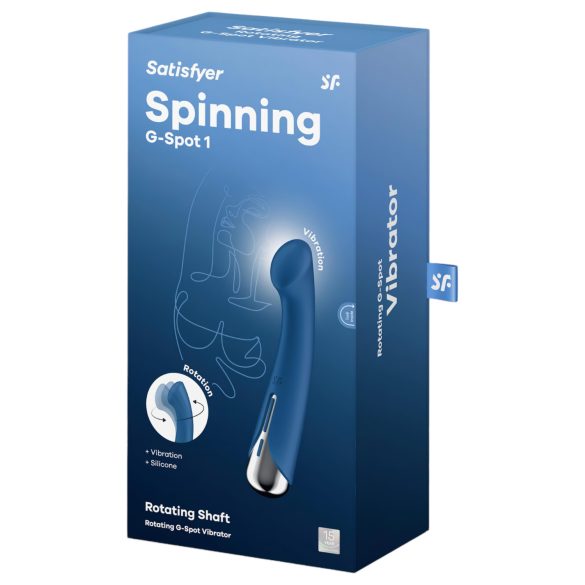 Satisfyer Spinning G-Spot 1 - G taško vibratorius su besisukančia galvute