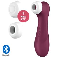  Satisfyer Pro 2 Gen3 - klitorio stimuliatorius su oro bangomis - raudonas