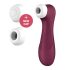 Satisfyer Pro 2 Gen3 - raudonas klitoriui su banga.