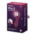 Satisfyer Pro 2 Gen3 - raudonas klitoriui su banga.