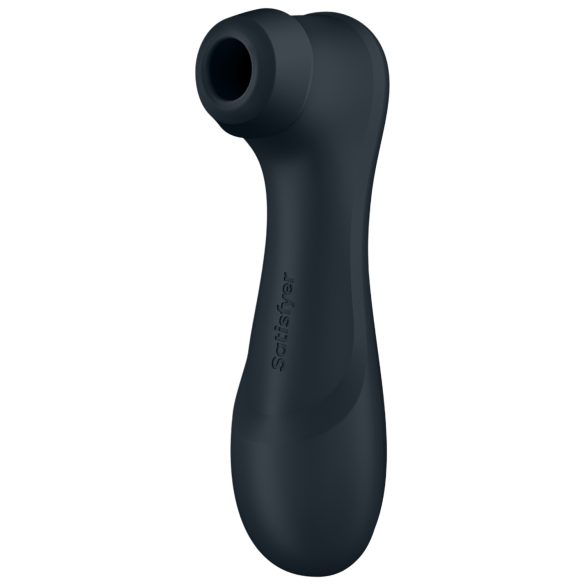 Satisfyer Pro2 Gen3 - klitorio stimuliatorius su oro bangomis - tamsiai pilkas