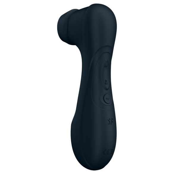 Satisfyer Pro2 Gen3 - klitorio stimuliatorius su oro bangomis - tamsiai pilkas