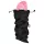 Satisfyer Treasure Bag - diskreti laikymo maišelis - vidutinis - juodas
