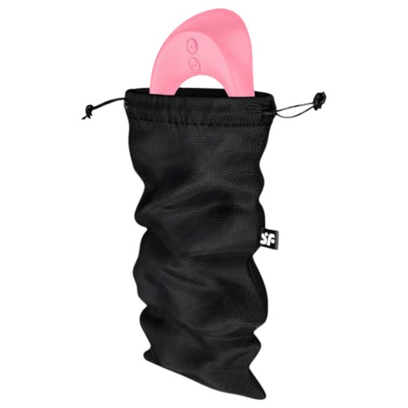 Satisfyer Treasure Bag - laikymo maišelis - vidutinis (juodas)