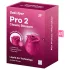 Satisfyer Pro 2 Classic Blossom - klitorio stimuliatorius su oro bangomis