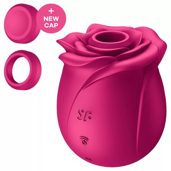 Satisfyer Pro 2 Classic Blossom - klitorio stimuliatorius su oro bangomis