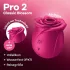 Satisfyer Pro 2 Classic Blossom - klitorio stimuliatorius su oro bangomis