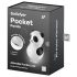 Satisfyer Kišeninis Panda - oro bangų klitorio stimuliatorius (juodas)