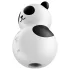 Satisfyer Pocket Panda - bangomis oro srovėmis veikiantis klitorio vibratorius (juodas)