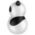 Satisfyer Kišeninis Panda - oro bangų klitorio stimuliatorius (juodas)