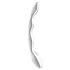 Satisfyer Cosmic Crest 2 - metalinis dildo - banguotas - sidabrinis