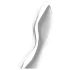 Satisfyer Cosmic Crest 2 - metalinis dildo - banguotas - sidabrinis