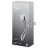 Satisfyer Pure Gravity 1 – grubluotas plieninis dildo (sidabrinis)