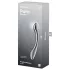 Satisfyer Pure Gravity 1 - metalinis analinis dildo - išlenktas sidabrinis