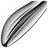 Satisfyer Pure Gravity 1 – grubluotas plieninis dildo (sidabrinis)