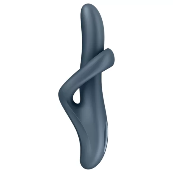Satisfyer Heat Flex 4 - vibruojantis klitorinis masažuoklis su šildymu - pilkas