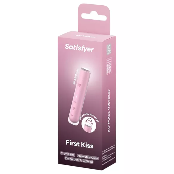 Satisfyer First Kiss - oro bangų klitorio stimuliatorius (rožinis)