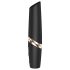 Satisfyer Perfect Kiss - lūpdažių vibratorius (juodas)