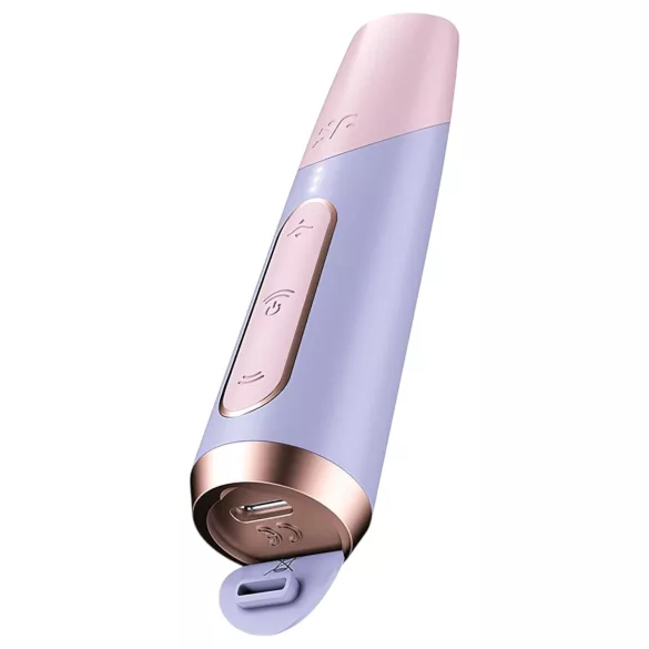 Satisfyer Bold Kiss - klitorinis oro bangų vibratorius - rožinis