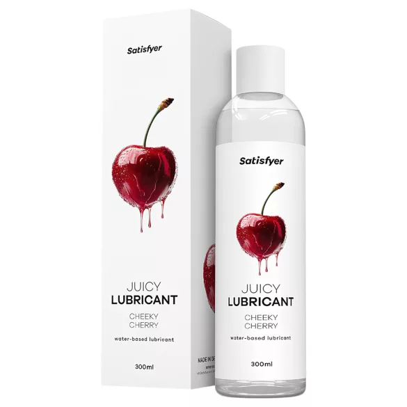 Satisfyer - lubrikantas su vyšnių skoniu - 300 ml