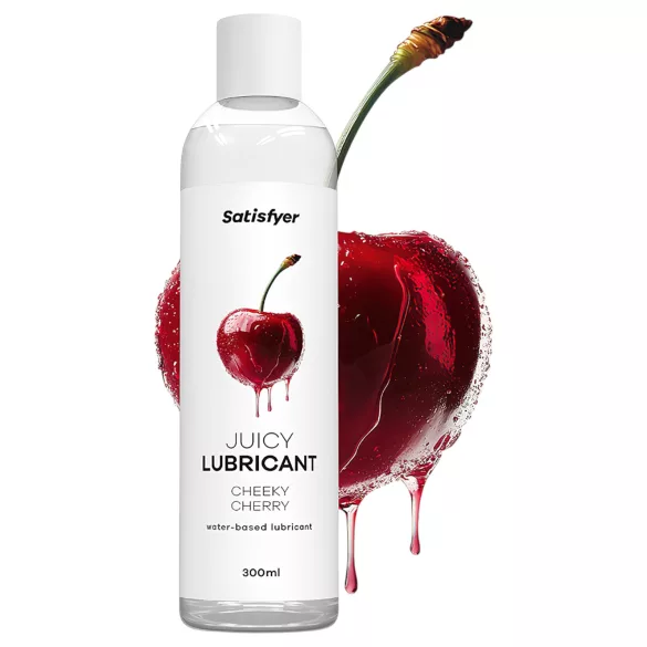 Satisfyer - lubrikantas su vyšnių skoniu - 300 ml