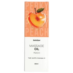 Satisfyer - masažinis aliejus - persikas (250ml)