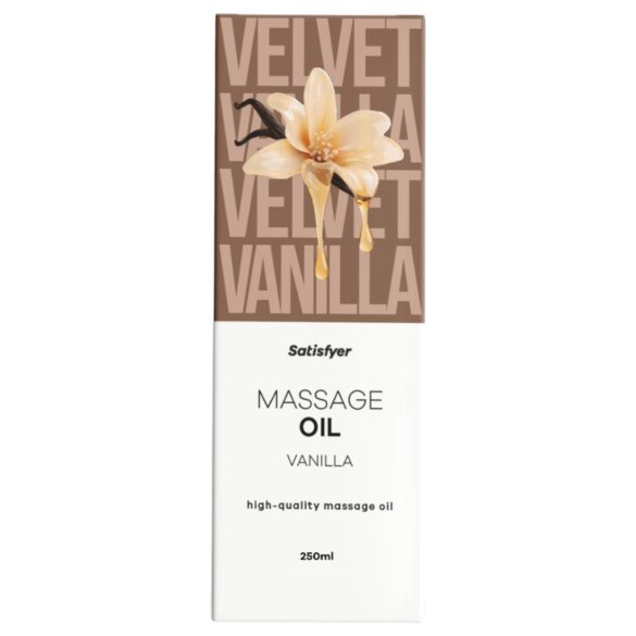 Satisfyer - masažo aliejus - vanilė - 250 ml