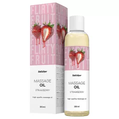 Satisfyer - kvapnusis masažo aliejus - braškių (250 ml)