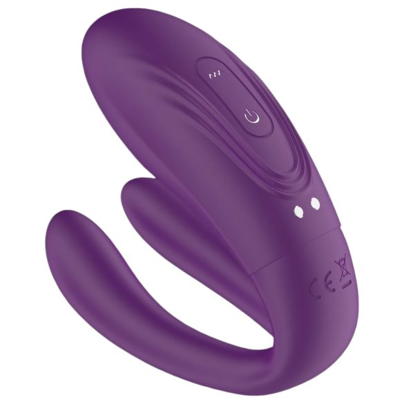 Mrow - vandeniui atspari, akumuliatorinė 3 variklių porų vibracija (violetinė)