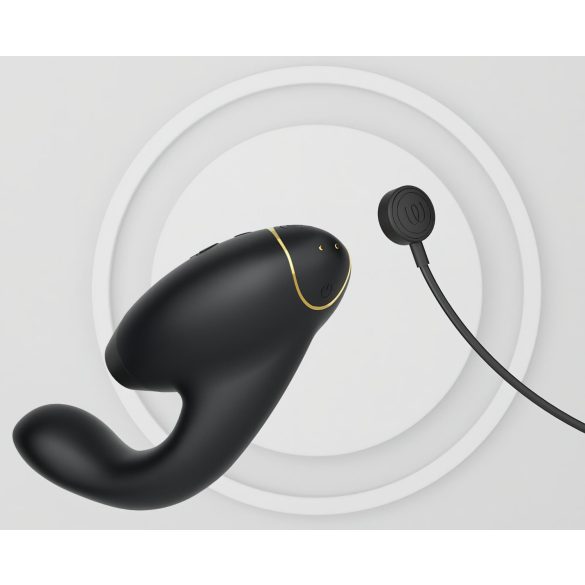 Womanizer Duo 2 - G taško vibratorius ir klitorio stimuliatorius - juodas